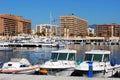 Fuengirola harbour. Royalty Free Stock Photo