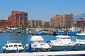 Fuengirola harbour. Royalty Free Stock Photo