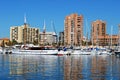 Fuengirola harbour. Royalty Free Stock Photo