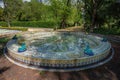 Fuente de las Ranas (Frogs Fountain) at Maria Luisa Park - Seville, Andalusia, Spain Royalty Free Stock Photo