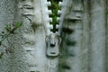 Fuermuar Patterned stone sculpture