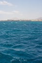 Looking toward Corralejo Fuertaventura from the sea