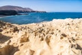 Fuerteventura, Ajuy cave in Canary island, Spain Royalty Free Stock Photo
