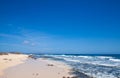 Fuerteventura, edge of Burro beach Royalty Free Stock Photo