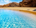 Fuerteventura La Pared beach at Canary Islands Royalty Free Stock Photo
