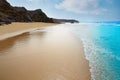 Fuerteventura La Pared beach at Canary Islands Royalty Free Stock Photo