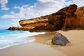 Fuerteventura La Pared beach at Canary Islands Royalty Free Stock Photo