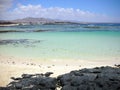 Fuerteventura, Lagoon of El Cotillo Royalty Free Stock Photo