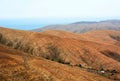 Fuerteventura mountain scenery Royalty Free Stock Photo