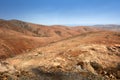 Fuerteventura mountain scenery Royalty Free Stock Photo