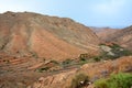 Fuerteventura mountain scenery Royalty Free Stock Photo