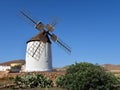 Fuerteventura, round stone windmill