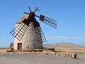 Fuerteventura, round stone windmill