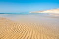 Fuerteventura Sotavento Risto sand beach Royalty Free Stock Photo