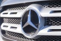 Mercedes-Benz symbol on a car Royalty Free Stock Photo