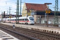 ICE 3, intercity-Express train from Deutsche Bahn Royalty Free Stock Photo