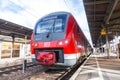 RE Regional Express train from Deutsche Bahn Royalty Free Stock Photo