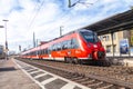 RE Regional Express train from Deutsche Bahn Royalty Free Stock Photo