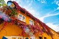 Fuggerei housing complex in Augsburg, Germany