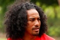 Fuifui Moimoi gives interview upon arrival at his home island Va