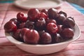 Cherries very deliciousto eat , from spain Royalty Free Stock Photo