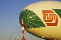 The Fuji blimp shipping off at sunrise in New York