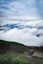 The Fuji mountain downhill track