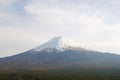 Fuji Mountain panorama lake side view of Japan - image Royalty Free Stock Photo