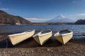 Fuji Mountain at Lake Saiko