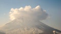 Fuji mountain with show covered on Top, close up, Japan Royalty Free Stock Photo