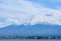 Mount Fuji, blue sky and beautiful Cherry Blossom or pink Sakura flower tree in Spring Season at Fujiyoshida, Japan. landmark and Royalty Free Stock Photo