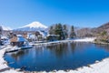 Fuji mountain view. Royalty Free Stock Photo