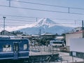 Fuji-san view with train