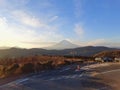 Fuji - san in the winter, Japan Royalty Free Stock Photo