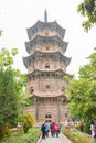 Kaiyuan Temple. a famous historic site in Quanzhou, Fujian, China.