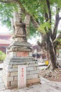 Pagoda at Kaiyuan Temple. a famous historic site in Quanzhou, Fujian, China.