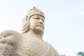 Zheng Chenggong Statue at The Zheng Chenggong Memorial Hall. a famous historic site in Quanzhou, Fujian, China.