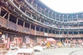 Yuchanglou at Tianloukeng Tulou Scenic Spots in Fujian Tulou (Nanjing) Scenic Area in Nanjing, Fujian, China.