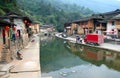 FUJIAN PROVINCE, CHINA - Ancient Taxia village built in 1426, Ming Dynasty