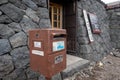 Fujisancho Mt Fuji Summit post office Royalty Free Stock Photo