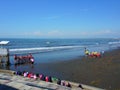 Katase Nishihama beach is one of Japan`s most popular beaches. Surfing and walking beach