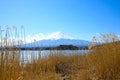 Fujiyama mountain in the center position