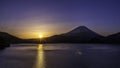 Fujiyama`s Sunrise