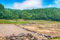 Ichijodani Asakura Family Historic Ruins in Fukui City, Fukui Prefecture, Japan. This area was Royalty Free Stock Photo