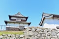 Fukuoka Castle Ruins at Maizuru Park in Fukuoka City