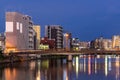 Fukuoka Naka River Yatai Food Street Royalty Free Stock Photo