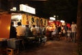 Fukuoka`s famous food stalls yatai