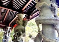 Fukushuen Garden Carvings, Okinawa Royalty Free Stock Photo