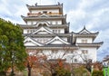 Fukuyama Castle Keep, Hiroshima Perfecture Royalty Free Stock Photo