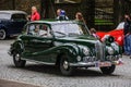 FULDA, GERMANY - MAI 2013: BMW 501 502 police luxury retro car o Royalty Free Stock Photo